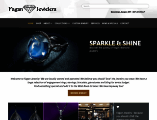 fagandiamondjewelers.com screenshot