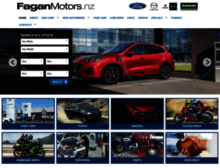 faganmotors.co.nz screenshot