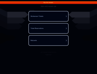 fahr-mit-reisen.de screenshot