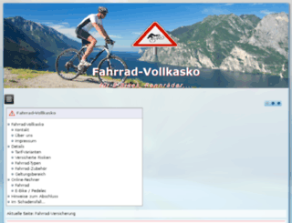 fahrrad-kasko.de screenshot