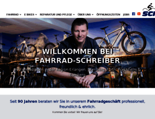 fahrrad-schreiber.de screenshot
