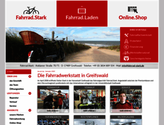 fahrrad-stark.de screenshot