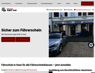 fahrschule-angen-endt.de screenshot