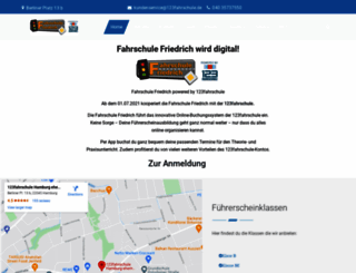 fahrschulefriedrich.de screenshot