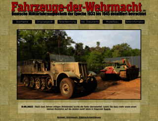 fahrzeuge-der-wehrmacht.de screenshot