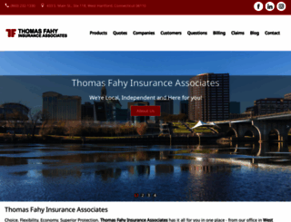fahyinsurance.com screenshot