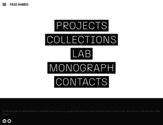 faigahmed.com screenshot