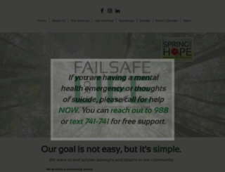 failsafeforlife.org screenshot