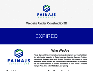 fainajsxpress.com screenshot