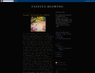 faintlyblowing.blogspot.com screenshot