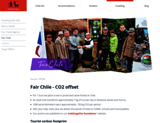 fair-chile.trekkingchile.com screenshot