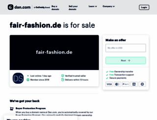 fair-fashion.de screenshot