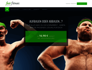 fair-fitness.com screenshot