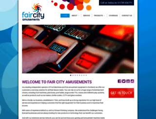 faircityamusements.co.uk screenshot