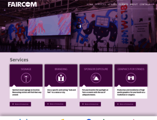 faircom.es screenshot