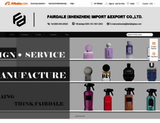 fairdaleglass.en.alibaba.com screenshot