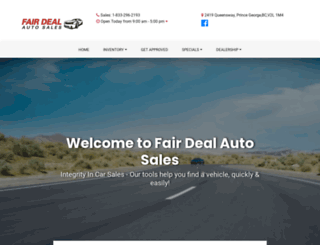 fairdealautosales.ca screenshot