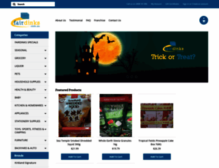 fairdinks.com.au screenshot