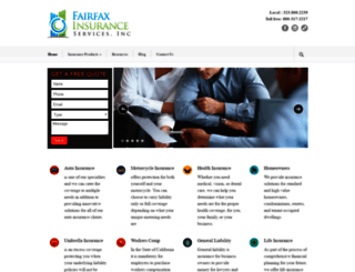 fairfaxinsurance.com screenshot
