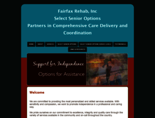 fairfaxrehabilitation.com screenshot