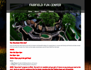 fairfieldfuncenter.com screenshot