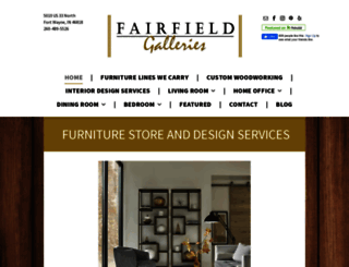 fairfieldgalleries.com screenshot