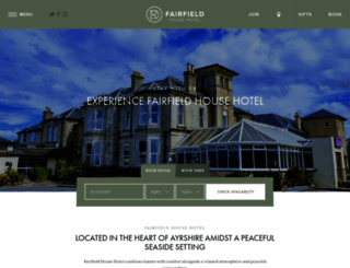 fairfieldhotel.co.uk screenshot