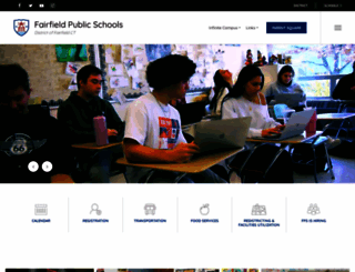 fairfieldschools.org screenshot