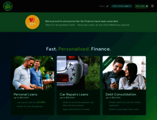 fairgofinance.com.au screenshot