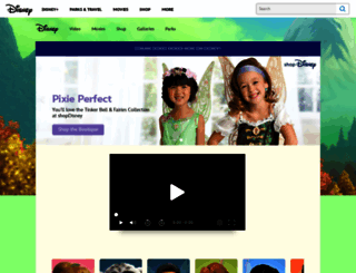fairies.disney.com screenshot