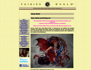 fairiesworld.com screenshot