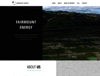 fairmount-energy.com screenshot