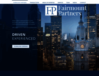 fairmountpartners.com screenshot