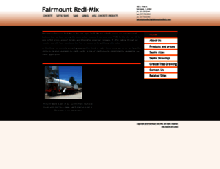 fairmountredimix.com screenshot