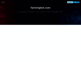 fairnington.com screenshot