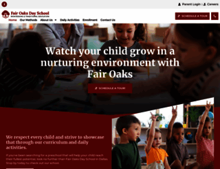 fairoaksdayschool.com screenshot