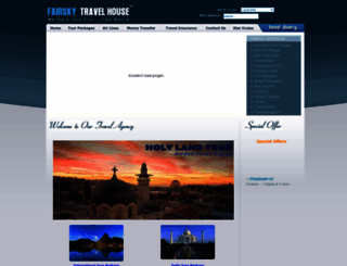 fairskytravels.com screenshot
