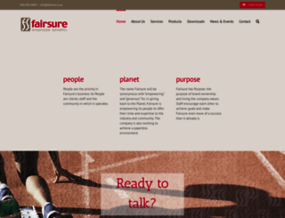 fairsure.co.za screenshot