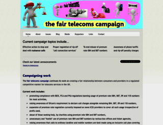 fairtelecoms.org.uk screenshot