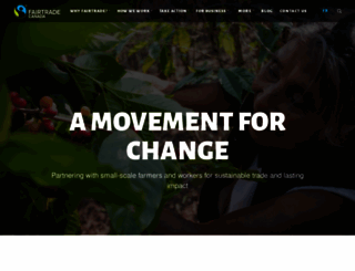 fairtrade.ca screenshot