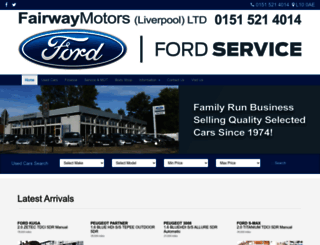 fairwayford.co.uk screenshot