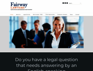 fairwaylawyers.com screenshot