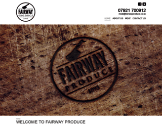 fairwayproduce.co.uk screenshot