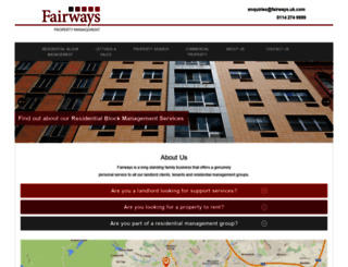 fairways.uk.com screenshot