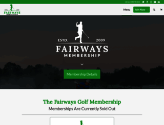 fairwaysmembership.com screenshot