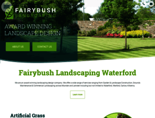 fairybushlandscaping.ie screenshot
