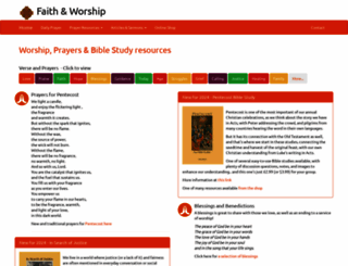 faithandworship.com screenshot