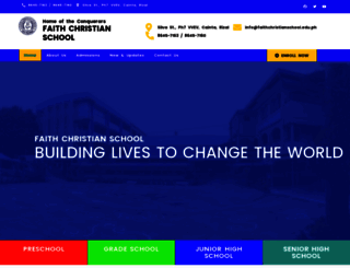 faithchristianschool.edu.ph screenshot
