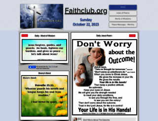 faithclub.org screenshot