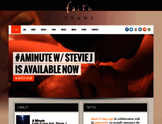 faithevansmusic.com screenshot